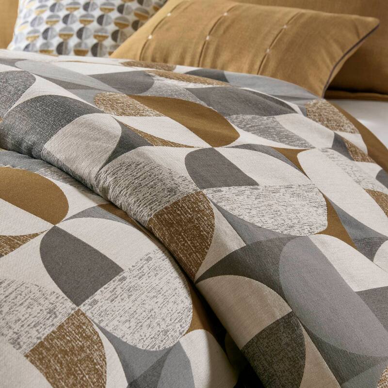Madison Park Signature Cirque Jacquard Oversized Duvet Style Comforter Set