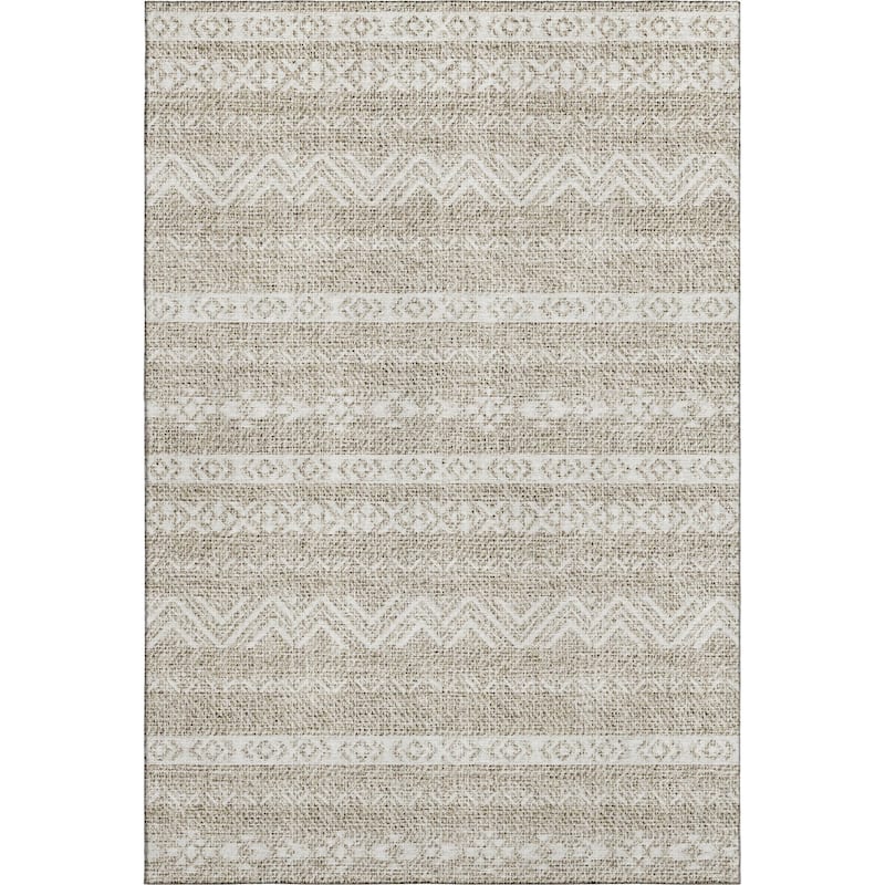 Premium Washable Super Soft Global Stripes Mayfield Rug