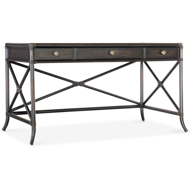 Hooker Furniture 6950-10458 Retreat 56" Wide Maple and Oak 3 Drawer - Black Sand