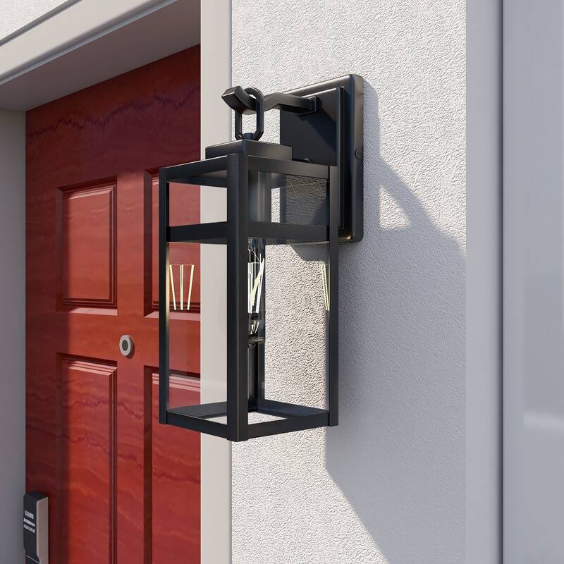 2PK-1 Light Matte Black Wall Light