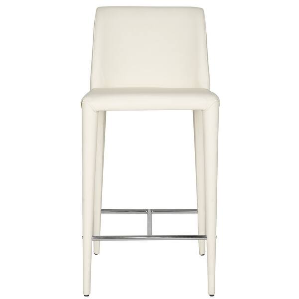 Shop Safavieh Mid Century 26 Inch Garretson White Counter Stool Set Of 2 22 6 X 17 4 X 36 2 On Sale Overstock 10353726