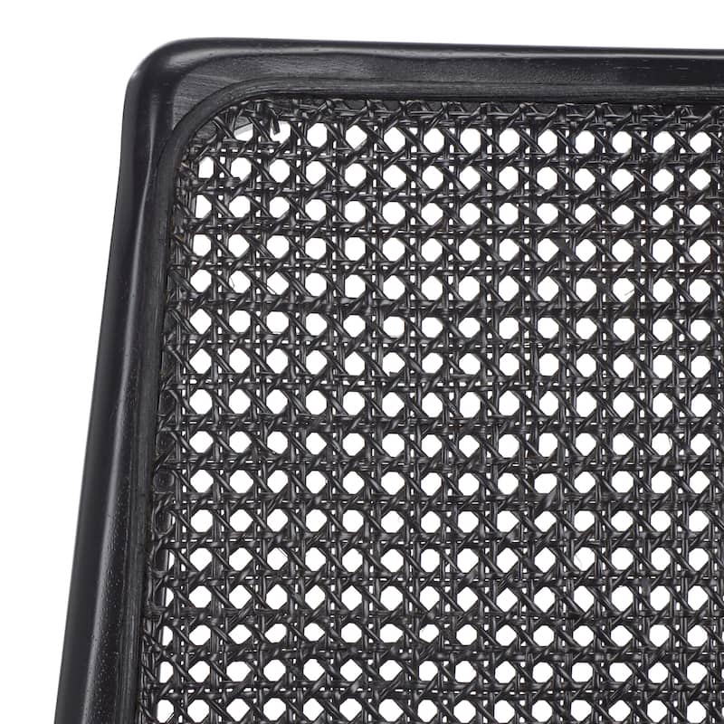 SAFAVIEH Home Reinhardt Rattan Counter Stool - 18"W x 19"D x 41"H