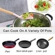 preview thumbnail 4 of 6, Silicone Turner Spatula Heat Resistant Non-scratch - 12.6" x 3.1"(L*W)