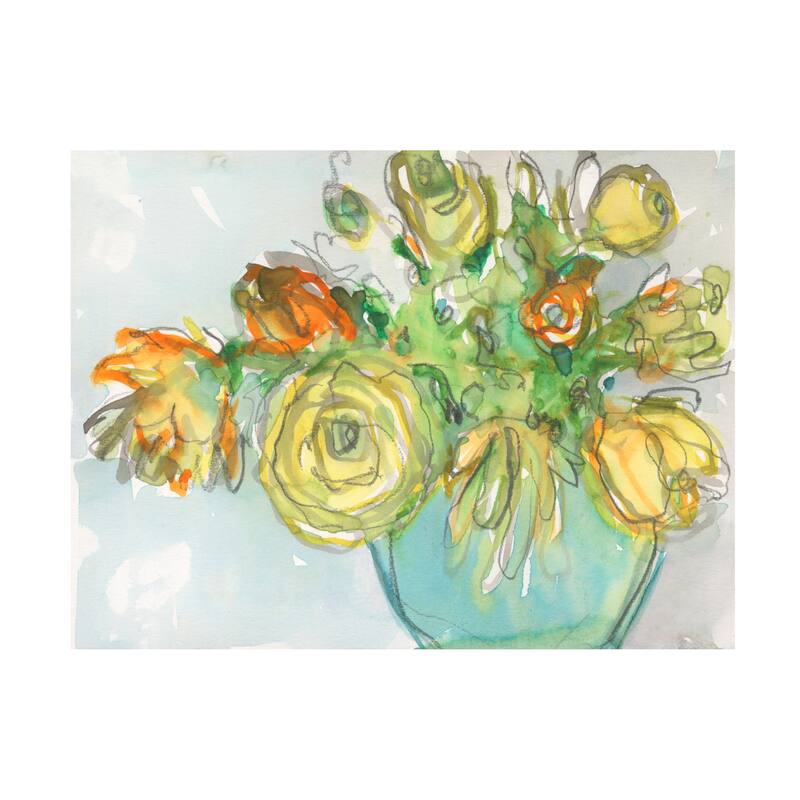 Samuel Dixon 'Spring Floral Accent I' Canvas Art Bed Bath & Beyond