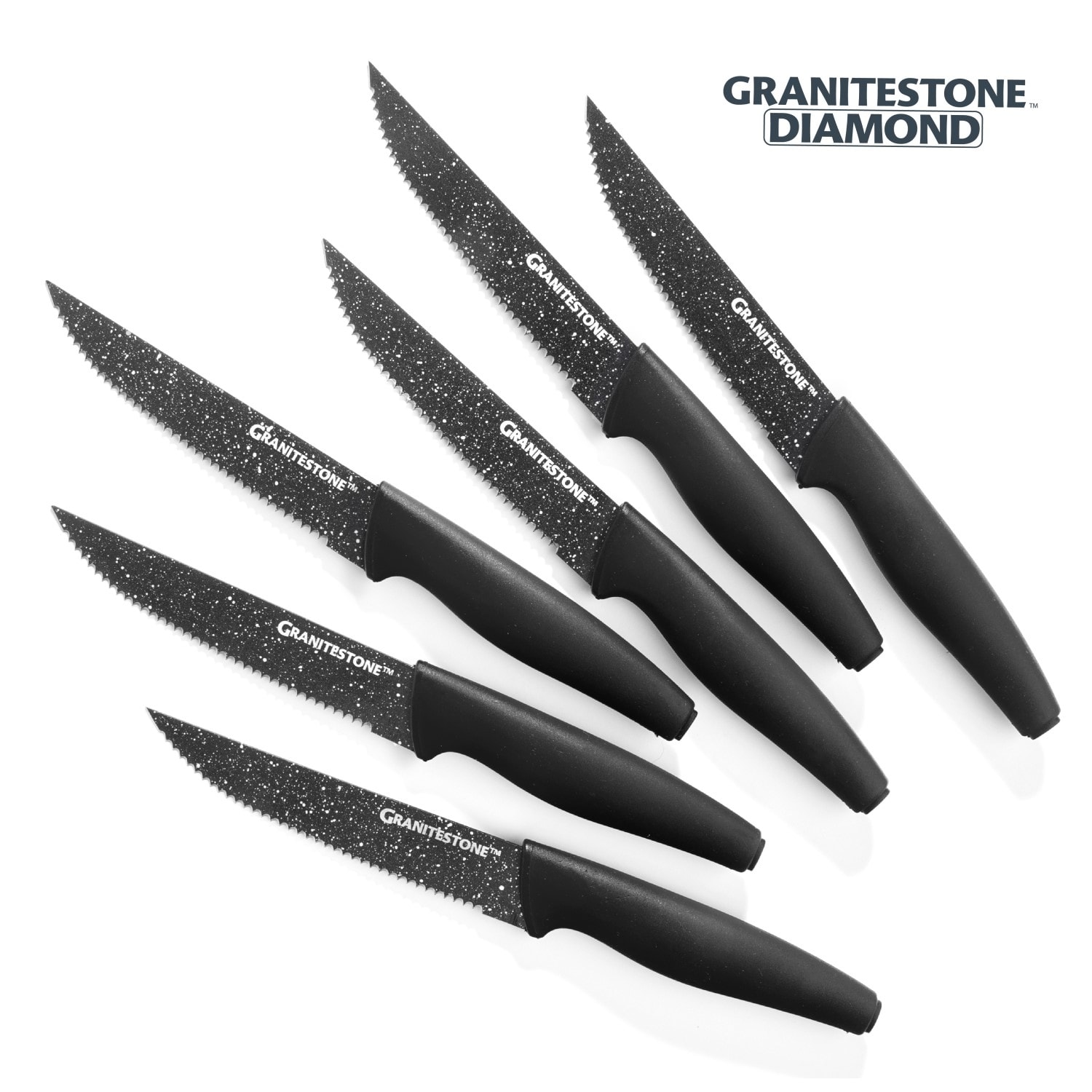 12 pc Granitestone Nutriblade Knife Set