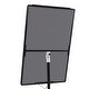 preview thumbnail 8 of 6, Black Magnetic Mobile Whiteboard/Flipchart Easel 28 X 40inch