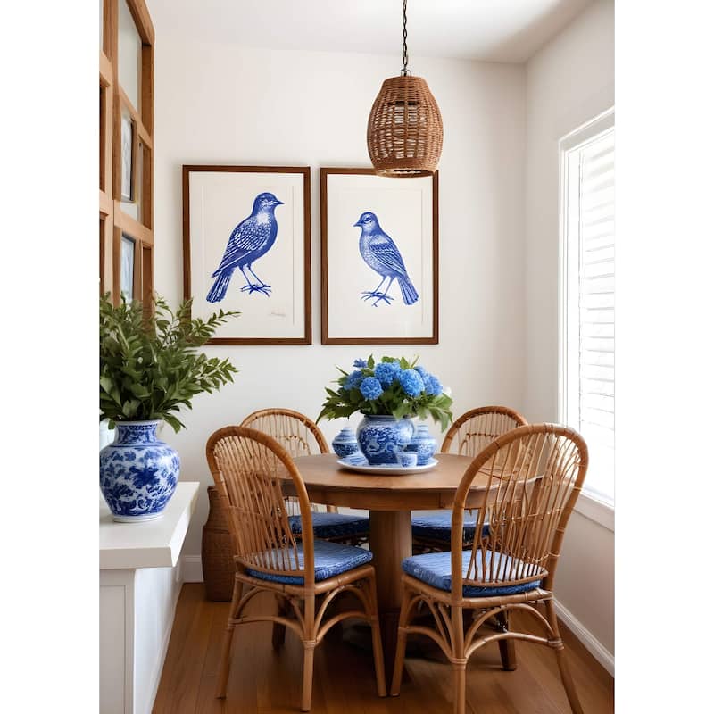 12x24 Mahogany Wood Picture Frame - UV Acrylic, Foam Board Backing, Hanging Hardware