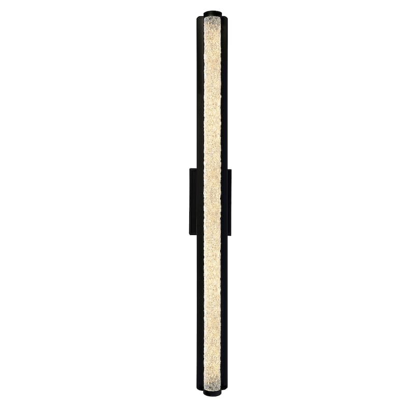 Fiji Integrated LED 36in Black Outdoor Wall Light - Black