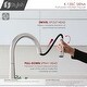 preview thumbnail 39 of 54, STYLISH Kitchen Sink Faucet Single Handle Pull Down Dual Mode Stainless Steel Polished
