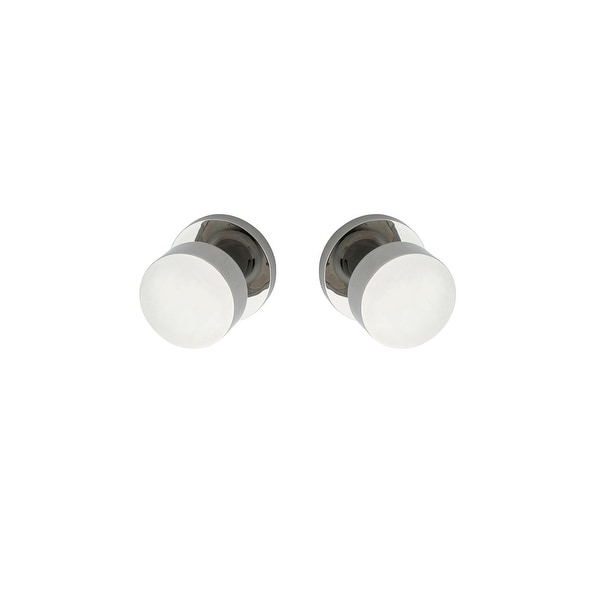Montana Forge K3-R4-4095 Full Dummy Door Knob Set with K3 Knob and R4 Rose from the Contemporary Collection