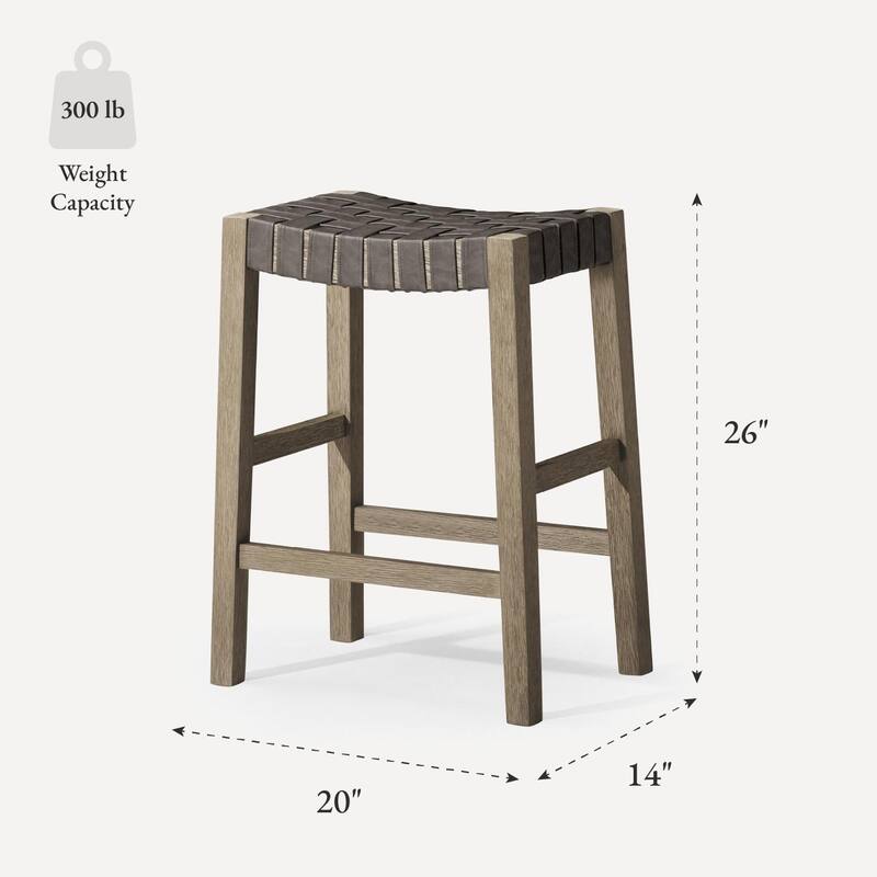 Maven Lane Emerson 26" Counter Height Kitchen Stool