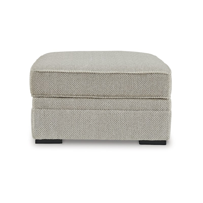 Signature Design by Ashley Calnita Brown/Beige/Gray Ottoman With Storage