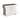 Copper Grove Pinehurst Island White Finish Cart