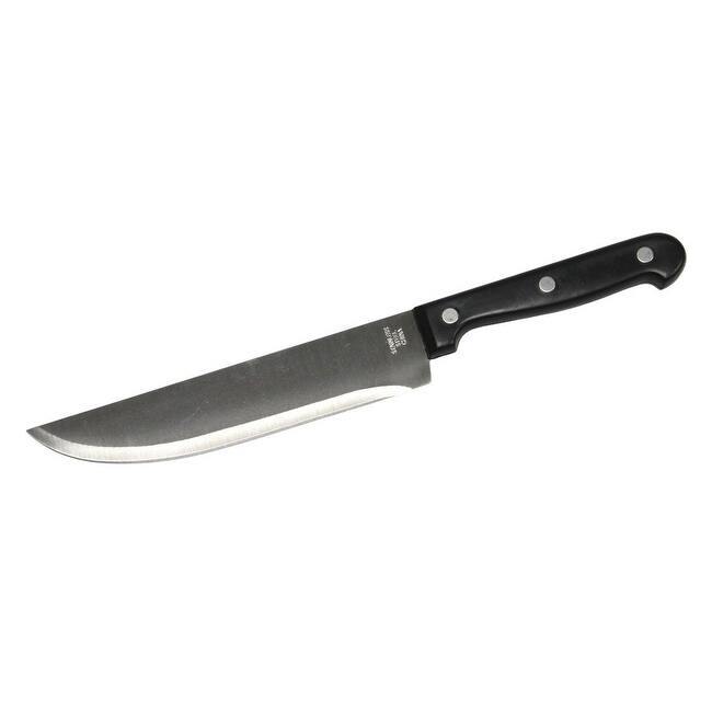 Chef Craft Select Butcher Knife, 7.5-Inch Stainless Steel Blade - Black