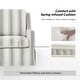 preview thumbnail 23 of 43, Stan Farmhouse Slipcover Rocking Swivel Chair Set of 2 by HULALA HOME
