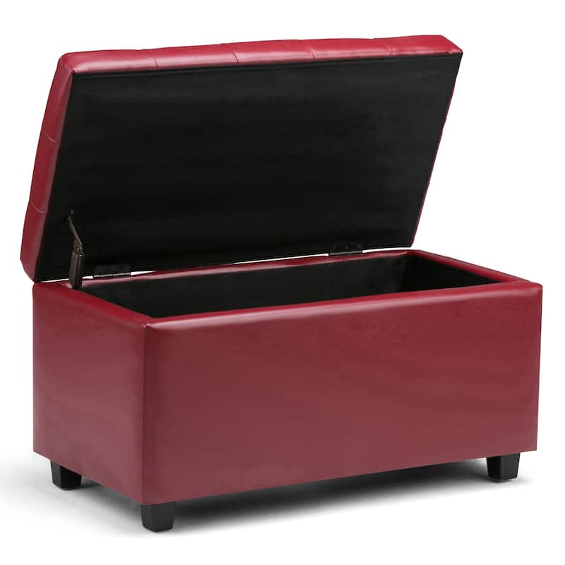 WYNDENHALL Essex 34-in. Wide Rectangular Storage Ottoman