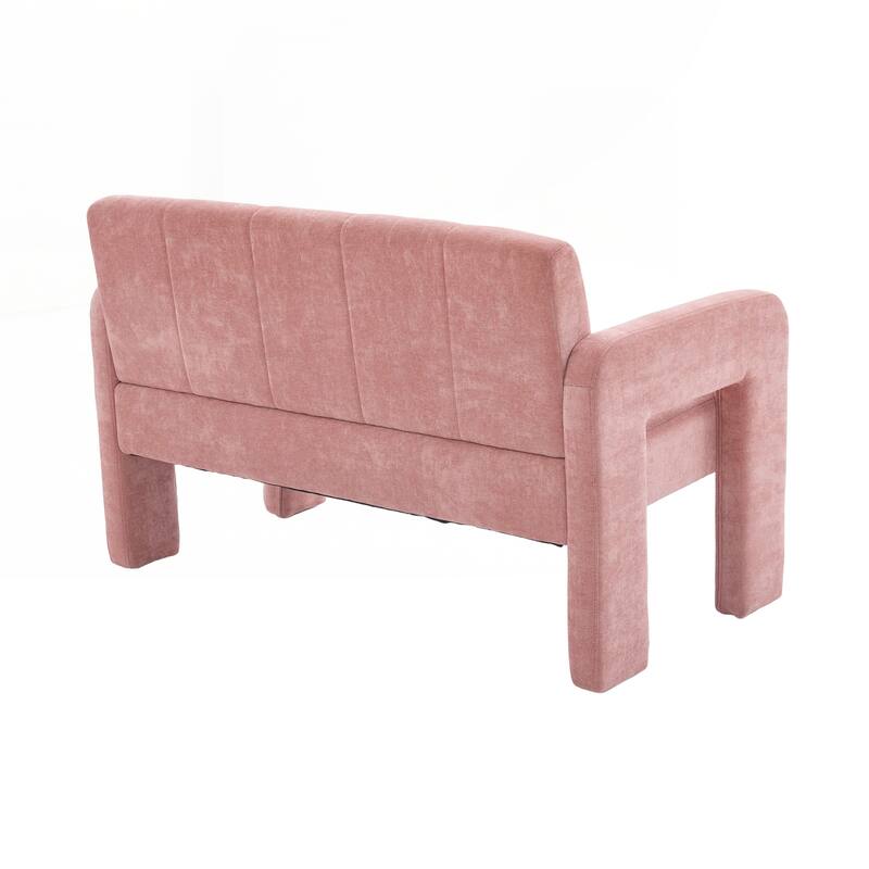 Modern Double Armchair Living Room & Bedroom Compact Upholstered Sofa Leisure Sofa