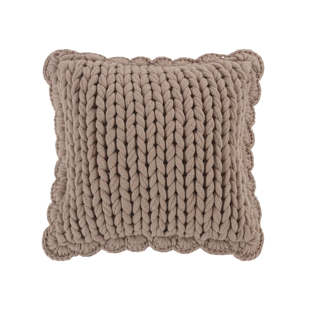 Donna Sharp Chunky Knit Decorative Pillow