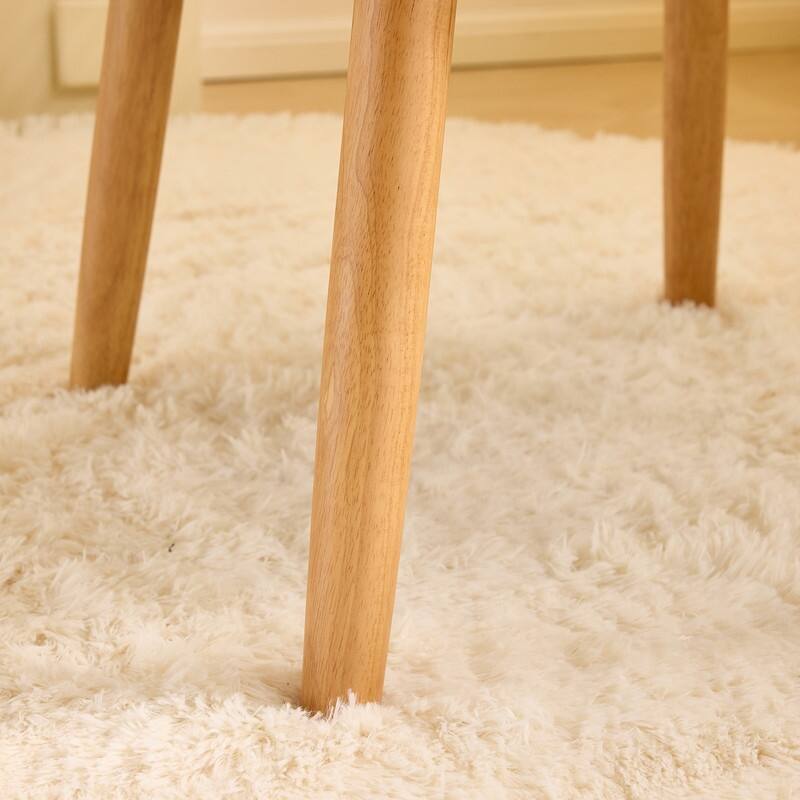 Modern Curved Back Accent Chair