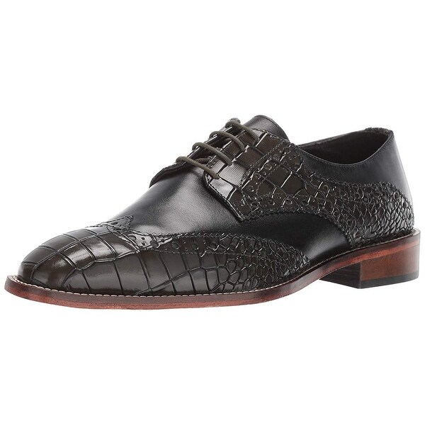 stacy adams two tone shoes
