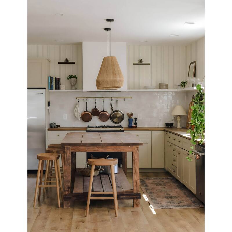 Chesapeake Lovage Aqua Linen Stripe Wallpaper