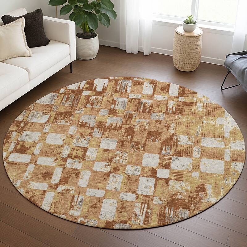 Machine Washable Indoor/ Outdoor Casual Foxfield Chantille Rug