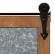 preview thumbnail 25 of 24, Kate and Laurel Cates Barn Door Wood Framed Magnet Board