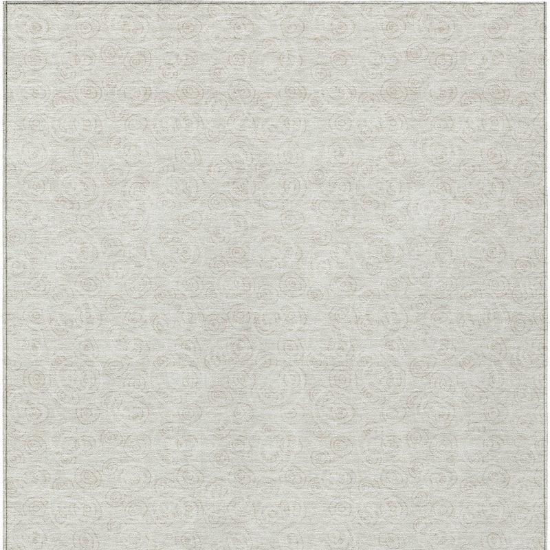 HomeRoots Geometric Transitional Rectangle Outdoor Rug