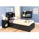 preview thumbnail 4 of 8, Bella Twin Headboard, Black