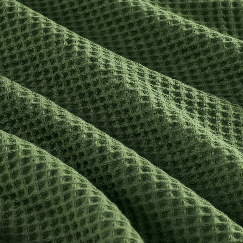 Madison Park Waffle Weave Cotton Blanket