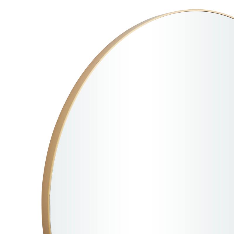 Multiple Frame Finishes / Sizes Modern Contemporary Round Wall Mirrors