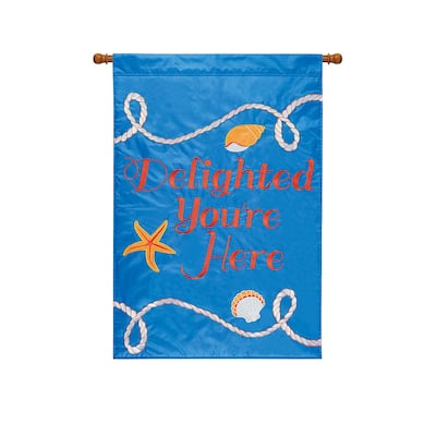 Delighted You're Here Flag