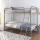 preview thumbnail 3 of 18, Avenue Greene Edison Twin over Twin Metal Bunk Bed