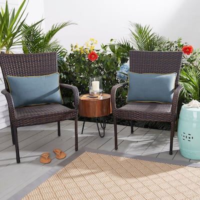 Sunbrella Spectrum Denim Indoor/ Outdoor Pillow (Set of 2)