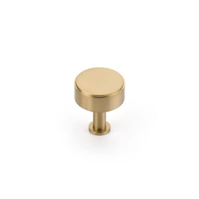 Schaub and Company Pub House 1-1/4" Mushroom Round Flat Smooth Solid