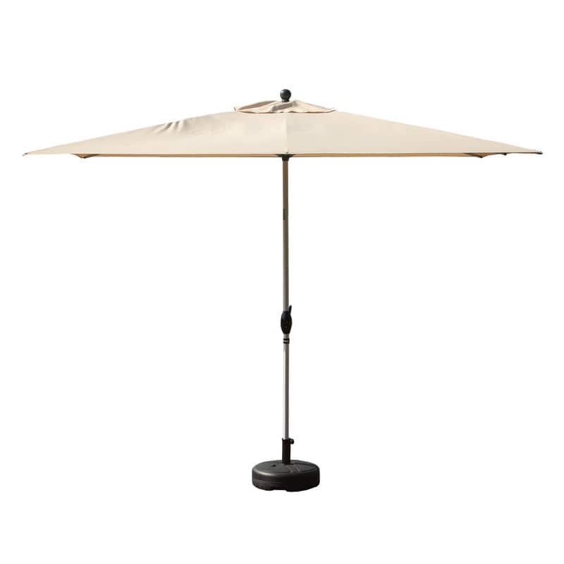 Domi Outdoor Living 6.5' x 10' Tilt Aluminum Patio Umbrella