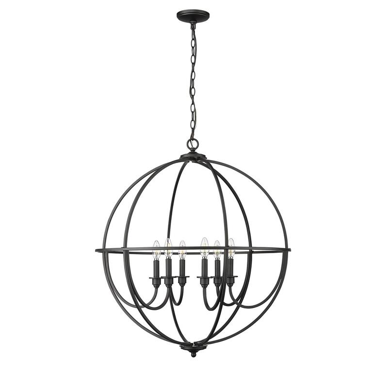 Millennium Lighting 12306 Artemis 6 Light 30" Wide Taper Candle Style