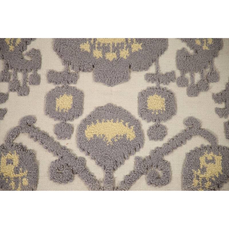 Moroccan Oriental Area Rug Hand-Knotted Wool Carpet - 5'2"x 7'11"