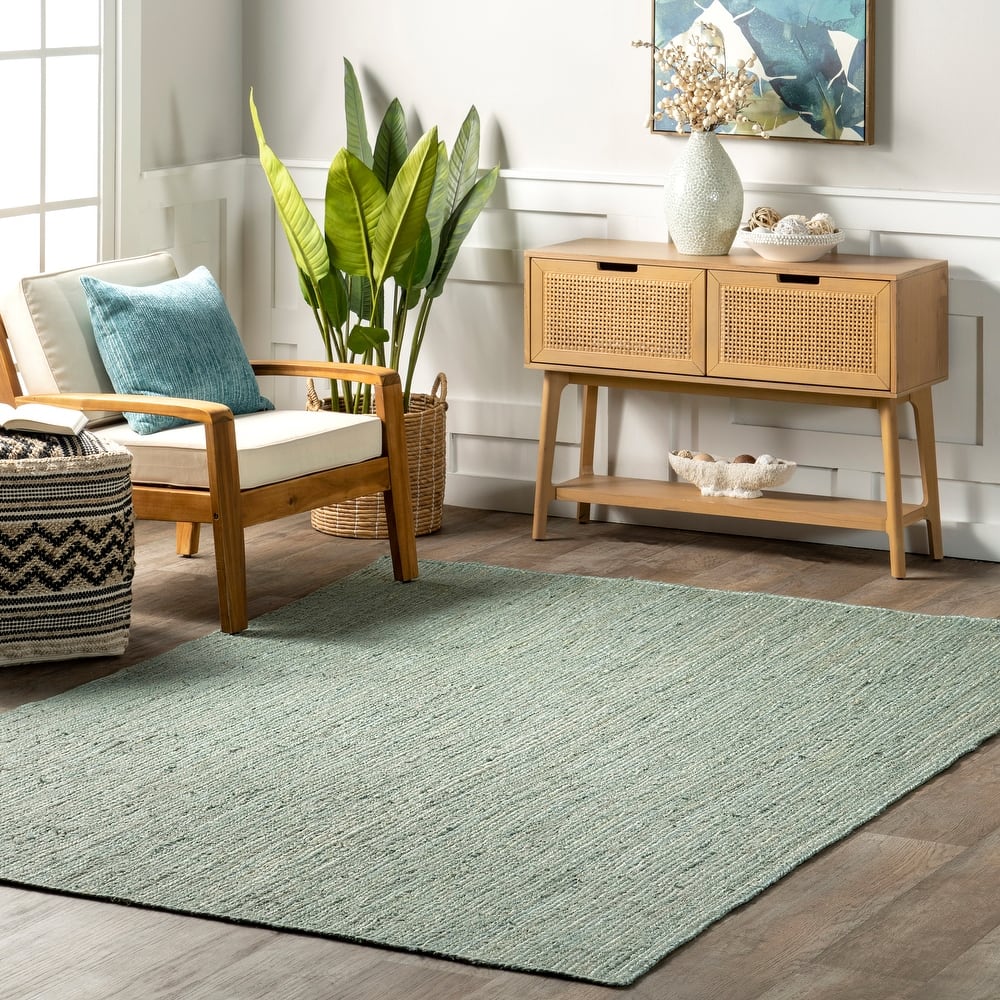 Nuloom Adelaida Farmhouse Jute Area Rug