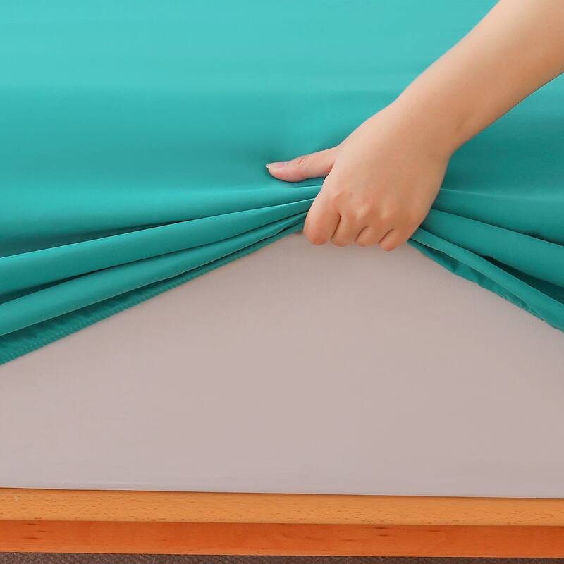 Shatex Soft Skin-Friendly 4-Piece Deep pocket Bed Sheet Set