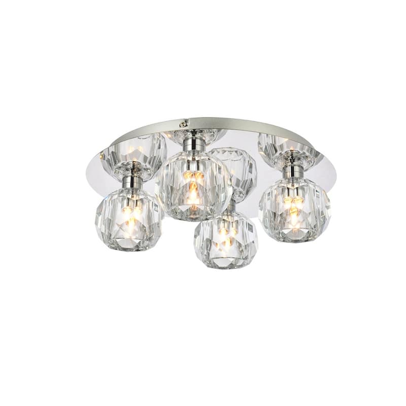 Indigo Home 4 Light Ceiling Lamp - Chrome