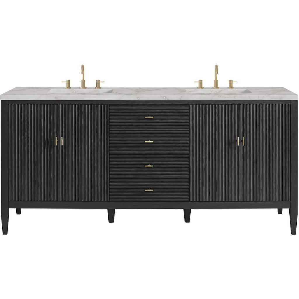 James Martin Vanities 485-V72-FVSL Myrrin 72" Free Standing Double