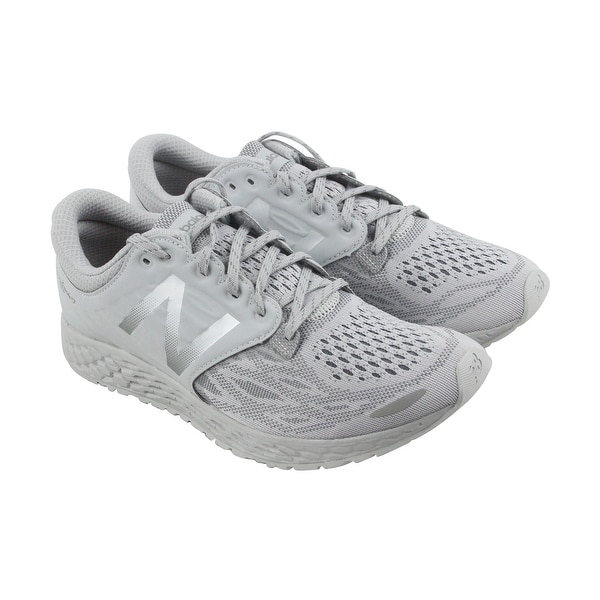 New Balance Course Womens Gray Textile Athletic Lace Up Running Shoes