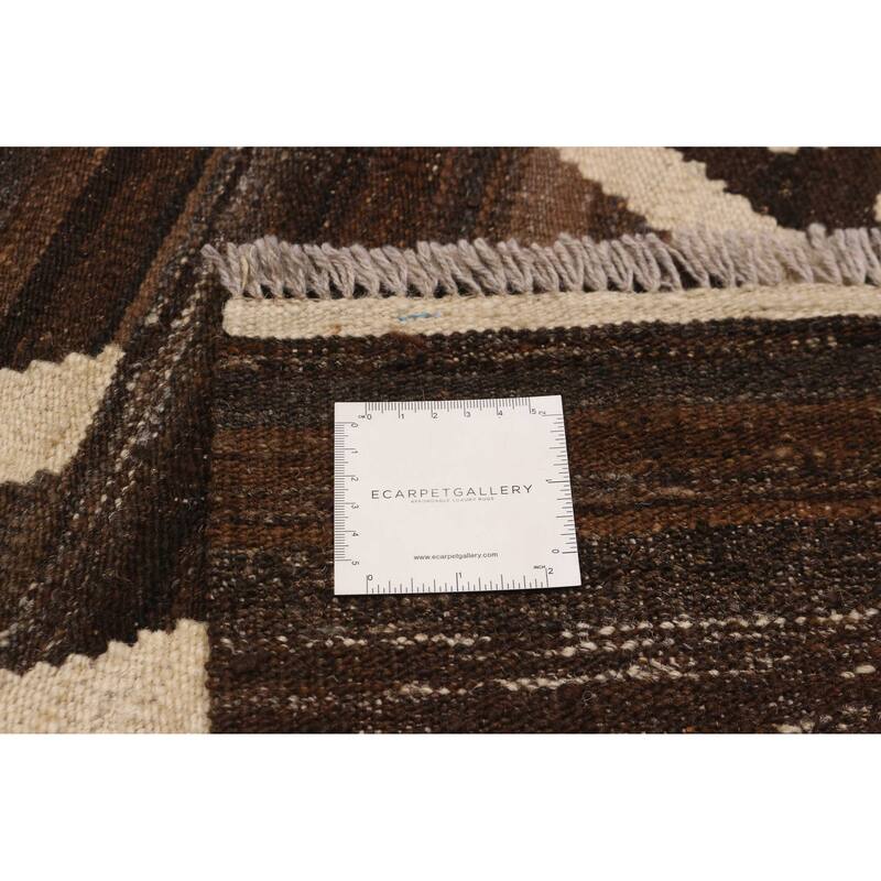Sivas Brown Kilim 6'0" x 8'0" - 6'0 x 8'0