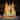 Gingerbread House with Spinning Tree LED Christmas Decor - 	6.9 х 6.9 х 8.5"