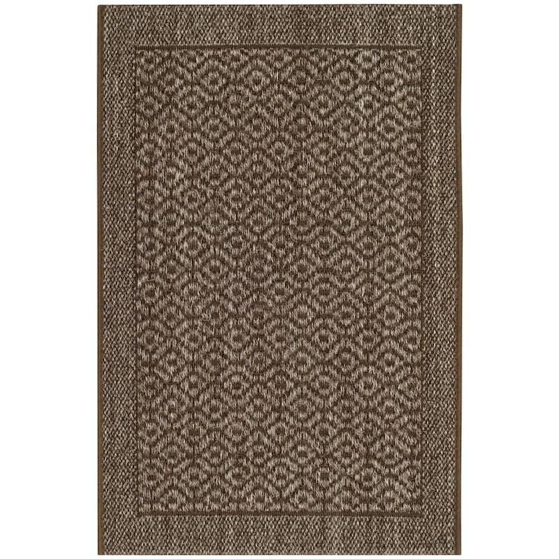 SAFAVIEH Palm Beach Bronagh Modern Sisal Rug - 2' x 3' - Silver - Rectangle
