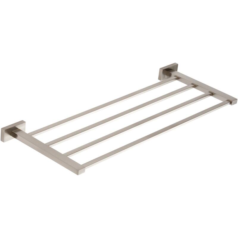Atlas Homewares 20 Inch Quadruple Towel Rack from the Axel Collection - Brushed Nickel
