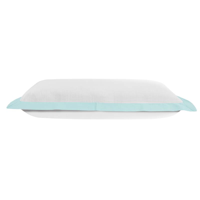 Sevita Icy Empire Bordered Throw Pillow