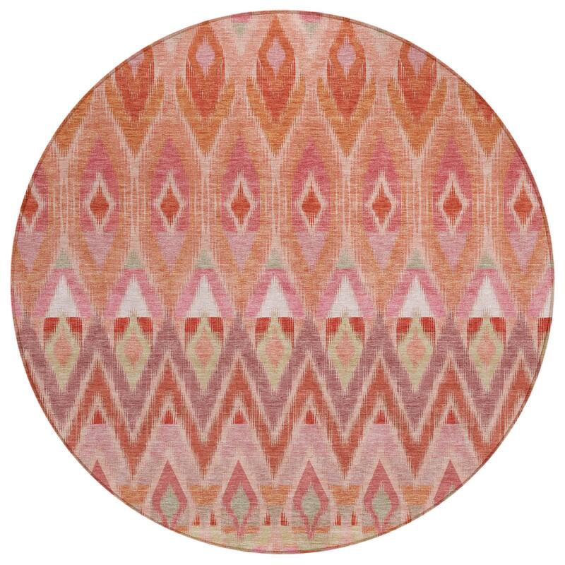 HomeRoots Southwestern Transitional Rectangle Outdoor Rug