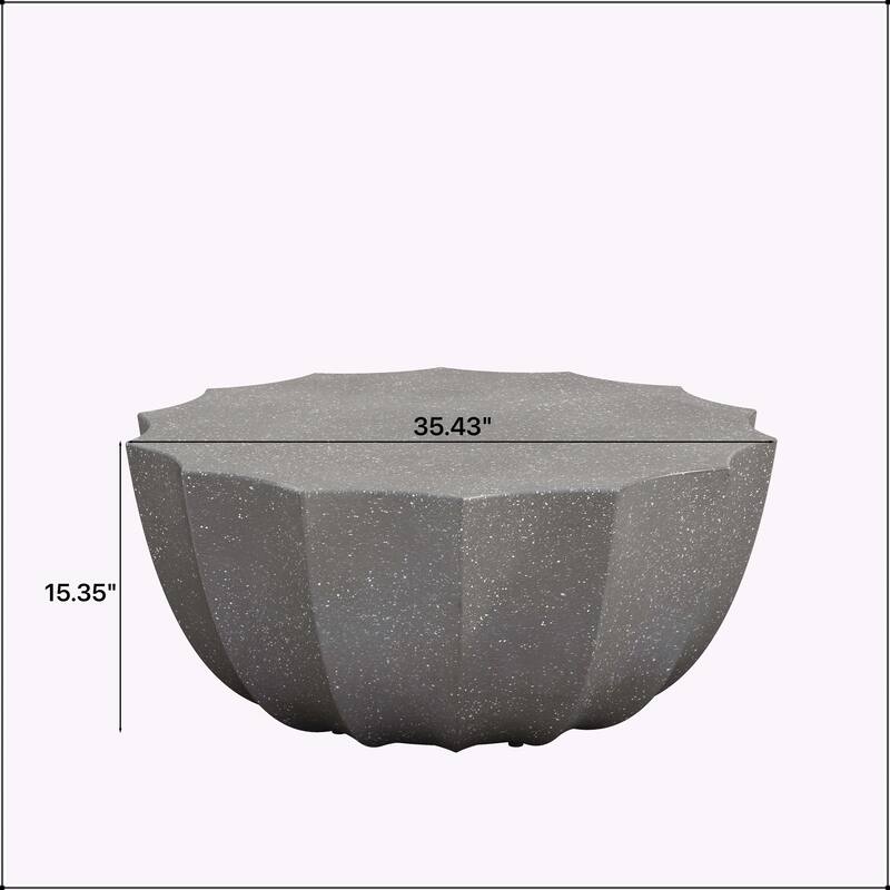 Outdoor and Indoor Waterproof Coffee Table